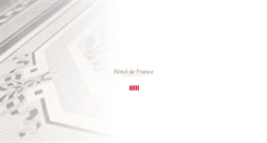 Desktop Screenshot of bestwestern-hoteldefrance.com