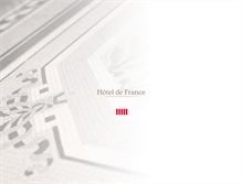 Tablet Screenshot of bestwestern-hoteldefrance.com